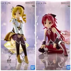 魔法少女 まどか☆マギカ 叛逆の物語 フィギュア 巴マミ 佐倉杏子 2種セット