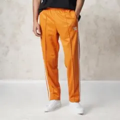 【希少カラー】adidas ベッケンバウアー トラックパンツ O オレンジ 美品