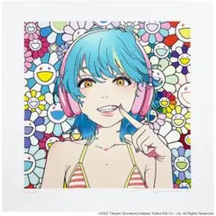 村上隆「smile_01 w M.F」ED100 納品書付 - メルカリ