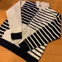 KOE コエ キッズジップアップトレーナー