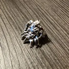 【1238】新品 アメカジ 懐古的デザイン シルバー 色 リング 9号