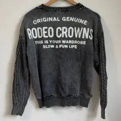 RODEO CROWNS ロデオクラウンズ Vネック 長袖ニット