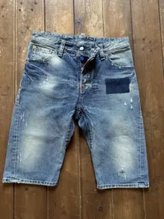 じょにお様専用【美品】DSQUARED2 メンズデニム　ハーフパンツ　44