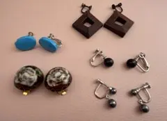 ヴィンテージ イヤリング 5点セット レトロ