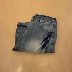 未使用　デニムハーフパンツ　140