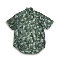個性派 90s VINTAGE 総柄 アート ビンテージシャツ レトロ 古着のサムネイル