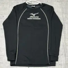 美品 MIZUNO アンダーシャツ ロンT 長袖Ｔシャツ ストレッチ ミズノ