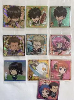 銀魂 ウエハース にふぉるめーしょん シール10枚セット