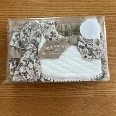 mocmof 花柄ベビー3点セット