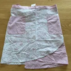 アフタヌーンティー　カフェエプロン　小花柄