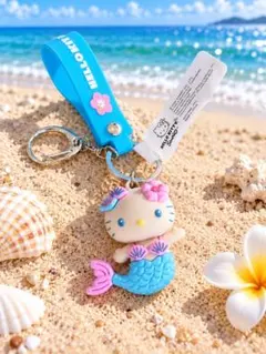 Hello Kitty ハワイ限定 人魚 キーホルダー