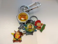 東京ディズニーランド トイストーリー 3連 キーホルダー ウッディー バズ