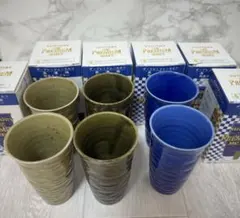 【非売品】サントリー ザ・プレミアム・モルツ美濃焼 陶器タンブラー 6点【新品】