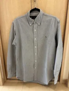 Ralph Lauren グレー シャツ M カスタムフィット