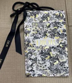 【限定品】Dior ディオール ショッパー ギフトバッグ 蝶 花柄 リボン付