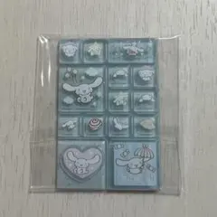 サンリオ　トレーディング　ミニタイルシール　シナモロール　シナモン