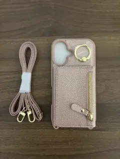 iPhone16 ローズピンクケース