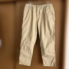 GU メンズ　イージーアンクル丈　カジュアルパンツL
