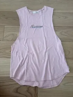 #Re:room ノースリーブ トップス ピンク　M タンクトップのサムネイル