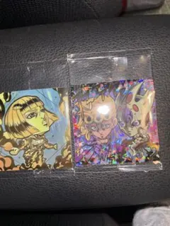 ジョジョ　ウエハース　シール　ジョルノ　ブチャラティ