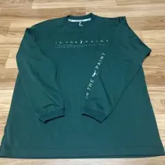 IN THE PAINT 長袖シャツ M ダークグリーン
