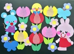 壁面飾り　春　3月　4月　5月　入園式　卒園式　保育