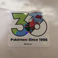 ポケモン 韓国限定 30周年 ステッカー ウオノラゴンのサムネイル