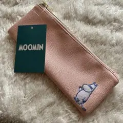 MOOMIN ペンケース ムーミン 刺繍 ピンク 筆箱