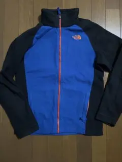 ザノースフェイス　レディース　フリースジャケット　ブルー　ブラック