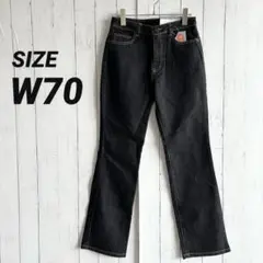 【新品】ストレッチ デニム スリムストレート ジーンズ ウエスト70