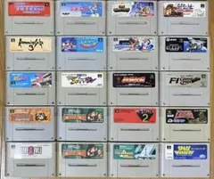 スーパーファミコン ソフト 20本まとめ売り