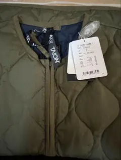 TAION キルティングジャケット M オリーブ