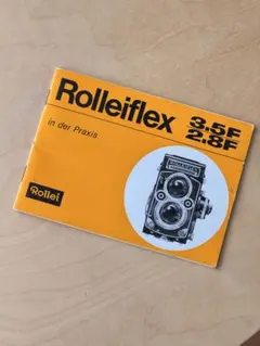Rolleiflex 2.8F 3.5F 取扱説明書のサムネイル