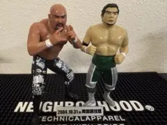 ⭐️W直筆サイン入り⭐️   三沢光晴 vs 武藤敬司　フィギュア ⭐️W直筆サイン入り⭐️ 三沢光晴 vs 武藤敬司 フィギュア 武藤