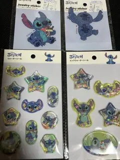 ◎セリア リロ＆スティッチ シール ４点セット Ａ◎のサムネイル