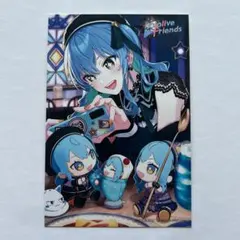 匿名配送　ホロライブ　ホロフレ　星街すいせい 東京駅　ポストカード　非売品
