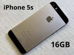 Apple iPhone 5s 16GB スペースグレイ スマホ