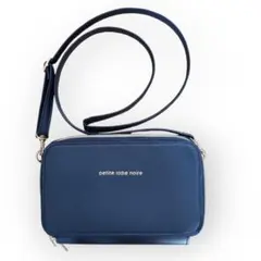 プティローブノアーWジップお財布ショルダーバッグ　女性雑誌付録