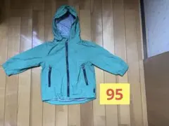 baby GAPターコイズ フード付き軽量ジャケット ９５