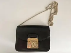 FURLA メトロポリス ショルダーバッグ（ブラック）