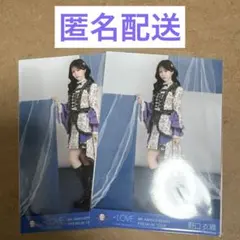 =LOVE 野口衣織 生写真 8周年ツアー衣装 ヒキ イコラブ