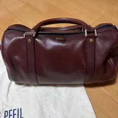 バーガンディ ハンドバッグ