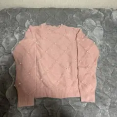 GRL ピンクニットセーター