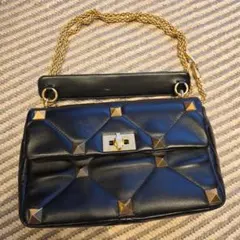 【未使用品】VALENTINO　ローマンスタッズ　チェーンショルダーバッグ