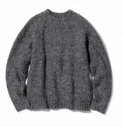 未使用！ユニクロ　ローゲージモックネック　セーター　S　グレー ニットセーター