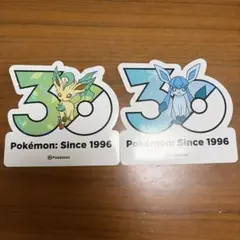 ポケモン 30周年ステッカー 2枚セット ラティアス ラティオス ポケモン 30周年 ラティオス・ラティアス ステッカー 韓国 - メルカリ