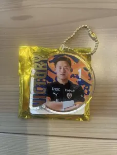 清水エスパルス⭐︎1 冲悠哉選手⭐︎勝利時限定 箔押しキーホルダー