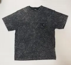 XLARGE 黒、ダークグレー Tシャツ Lサイズ　ウォッシュ加工