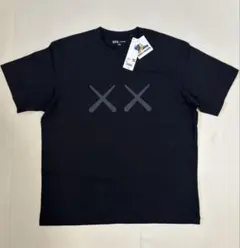 【XLサイズ】UNIQLO KAWS + Warhol UT Tシャツ ブラック