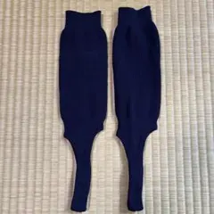 少年野球　アンダーストッキング　レギュラーカット　ネイビー 1足